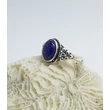 Ezüst gyűrű LÁPISZ kővel 53-as