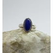 Ezüst gyűrű LÁPISZ kővel 56-os
