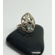 Ezüst aranyozott gyűrű 55-ös