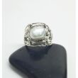 Ezüst gyűrű barokk gyöngy 57-es
