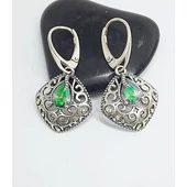 Ezüst fülbevalók cirkóniával vagy swarovski kristállyal