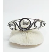 Női ezüst karkötők kő nélküli