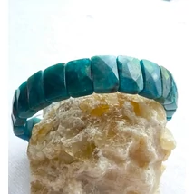  Apatit ásvány karkötő 15 mm,18 cm