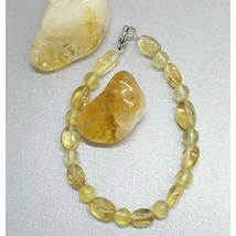 Ásvány karkötő,citrin