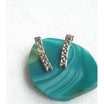 Ezüst csüngős füli