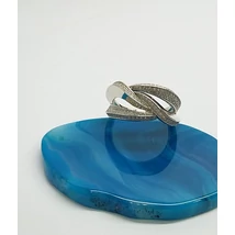 Ezüst gyűrű cirkóniával  57-es