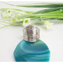 Ezüst gyűrű kő nélkül 58-as