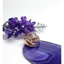 Ezüst aranyozott gyűrű 54-es