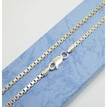 Ezüst lánc,kocka,vastag 50 cm