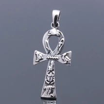 Ezüst medál Ankh kereszt