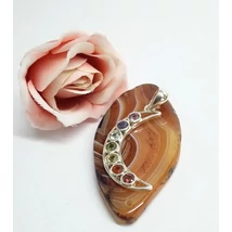 Ezüst csakra medál hold