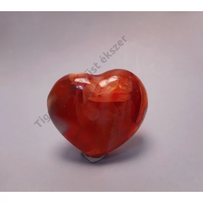 Ásvány marokkő ,KARNEOL,szív