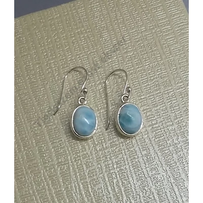 Ezüst LARIMÁR fülbevaló