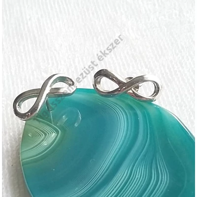 Ezüst fülsróf végtelen jel