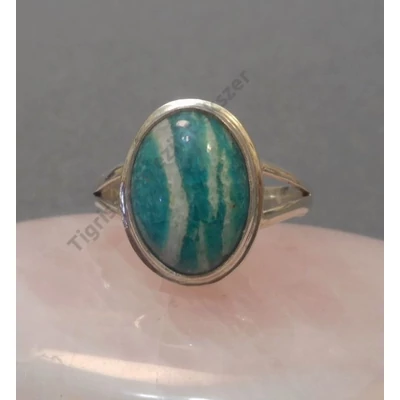 Ezüst  gyűrű AMAZONIT