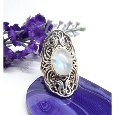 Ezüst gyűrű HOLKŐVEL 55-ös