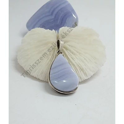 Ezüst MEDÁL ,KALCEDON