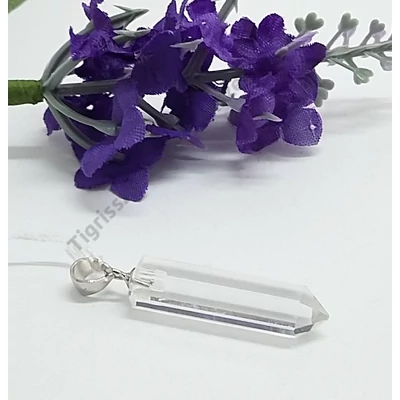 Ezüst medál hegyikristály